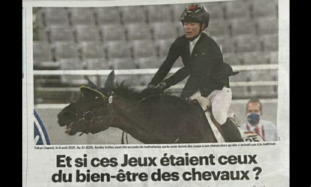 Le Parisien: What if the Paris 2024 Olymic Games were about horse welfare?
